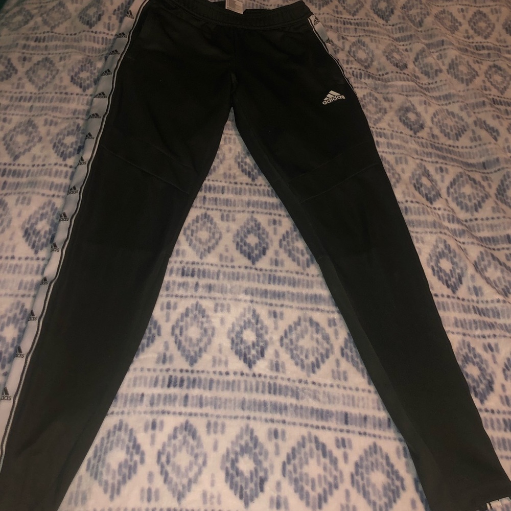 Adidas green sweatpants